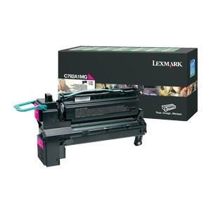 Lexmark C792A1MG Magenta (Return Program) Toner Cartridge, 6K Page Yield (C792A1MG)