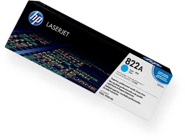 HP 822A Cyan Toner Cartridge - C8551A (C8551A)