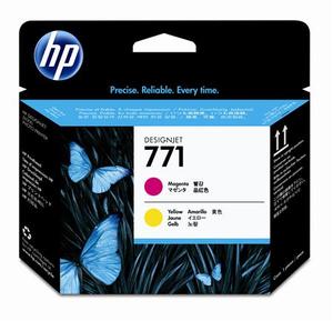 HP 171 Magenta and Yellow Printhead Cartridges (CE018A)