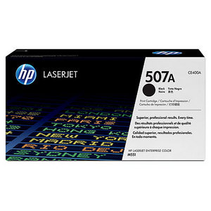 HP CE400A Black (507A) Toner Cartridge - CE 400A