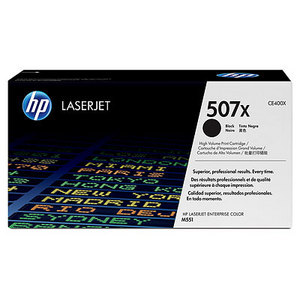 HP CE400X High Capacity Black (507X) Toner Cartridge - CE 400X