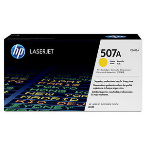 HP CE402A Yellow (507A) Toner Cartridge - CE 402A