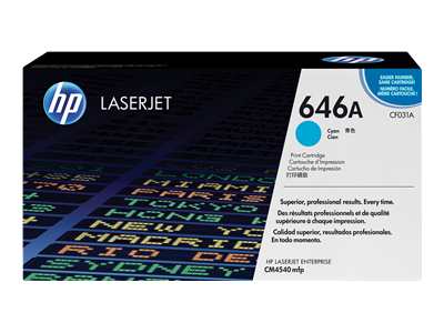 HP Cyan Toner Cartridge - CF031A (CF031A)