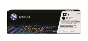 HP 131X High Capacity Black Toner Cartridge - CF 210X, 2.4K Page Yield
