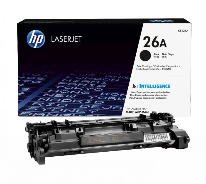 HP CF226A Standard Capacity Black (26A) Toner Cartridge (CF226A)