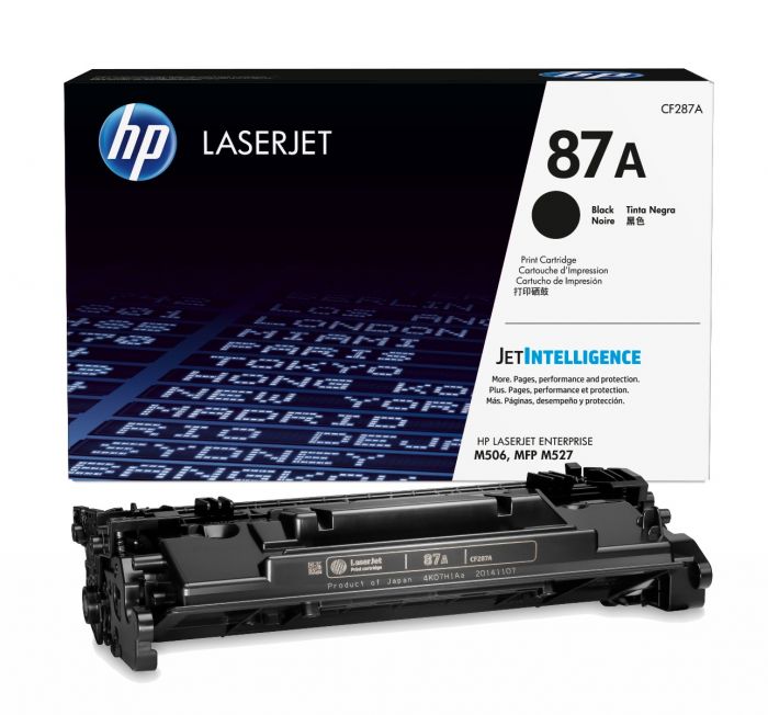 HP 87A Standard Capacity Black Toner Cartridge - CF287A (CF287A)