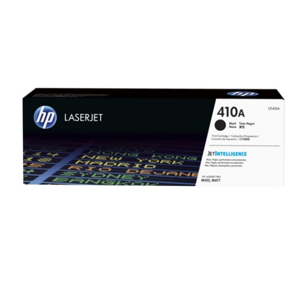 Black HP 410A Toner Cartridge, 2.3K Page Yield - CF410A (CF410A)