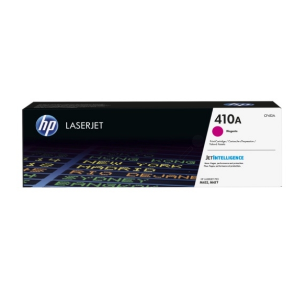 Magenta HP 410A Toner Cartridge, 2.3K Page Yield- CF413A (CF413A)