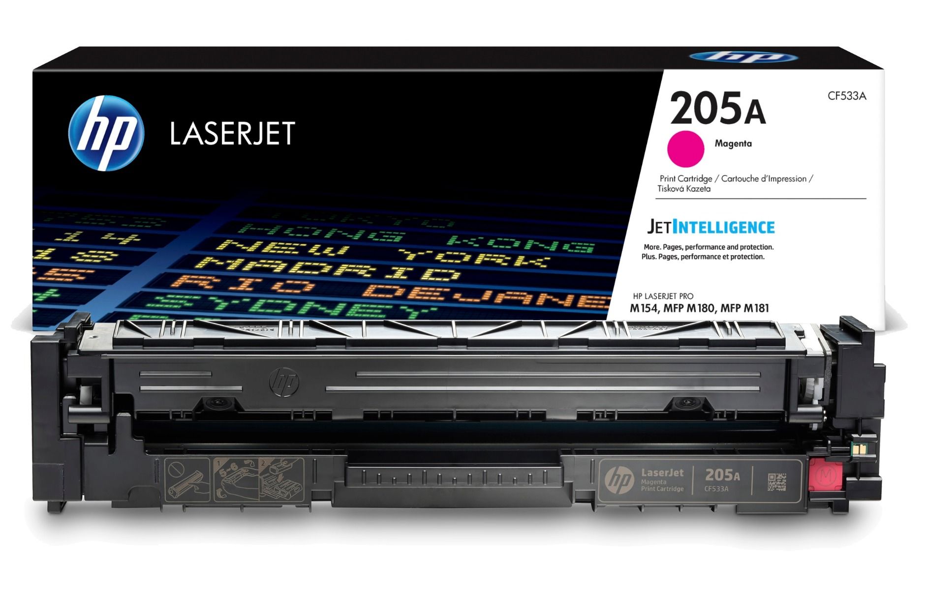 HP 205A Magenta Toner Cartridge CF533A (CF533A)