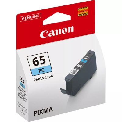 Canon Pixma PRO-200  CLI-65 Photo Cyan Ink Cartridge - 4220C001, 12.6ml (CLI-65PC)