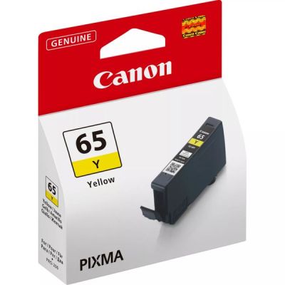 Canon Pixma PRO-200 CLI-65 Yellow Ink Cartridge - 4218C001, 12.6ml (CLI-65Y)