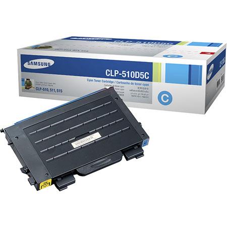 Samsung CLP 510D5C Cyan Laser Toner Cartridge (CLP-510D5C)