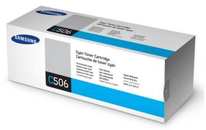 Samsung Standard Capacity CLT C506S Cyan Laser Toner Cartridge, 1.5K Page Yield (CLT-C506S)