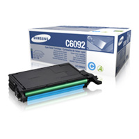 Samsung CLT C6092S Cyan Toner Cartridge, 7K Page Yield (CLT-C6092S)