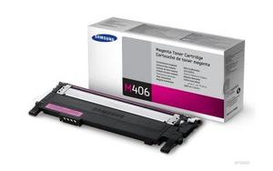 Samsung CLT M406S Magenta Laser Toner Cartridge, 1K Page Yield