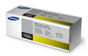 Samsung CLT-Y504S Yellow Laser Toner Cartridge, 1.8K Page Yield (CLT-Y504S)