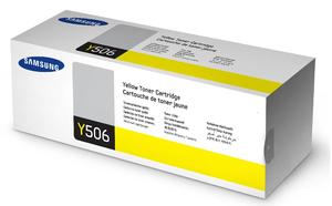 Samsung Standard Capacity CLT Y506S Yellow Laser Toner Cartridge, 1.5K Page Yield (CLT-Y506S)