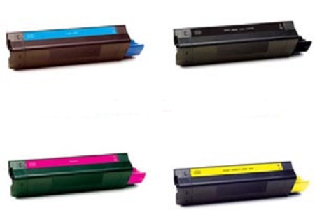 Compatible Toner Cartridges for Oki C8600, C8800 by ECO (Compatible Toners OKI C8800)