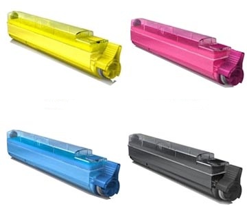 Compatible Toner Cartridges for Oki C9600, C9650, C9800, C9850 by ECO (Compatible Toners OKI C9850)