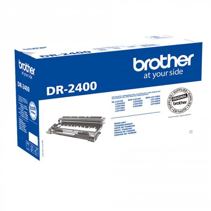 Brother DR2400 Image Drum Unit - DR-2400, 12K Page Yield