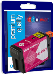 Tru Image Compatible High Capacity Pigment Magenta XL Ink Cartridge for Epson T1573 - 29.5ml