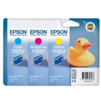 Epson T055 Multipack of 3 Duck Inks (Epson T055 Multipack)