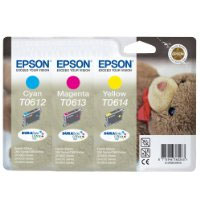 Epson T061 Multipack of 3 Teddybear Inks (Epson T061 Multipack)