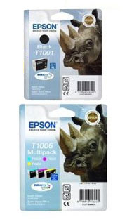 Epson T1001 and T1006 Multipack of 4 Rhino Inks (Epson T1001 Multipack)