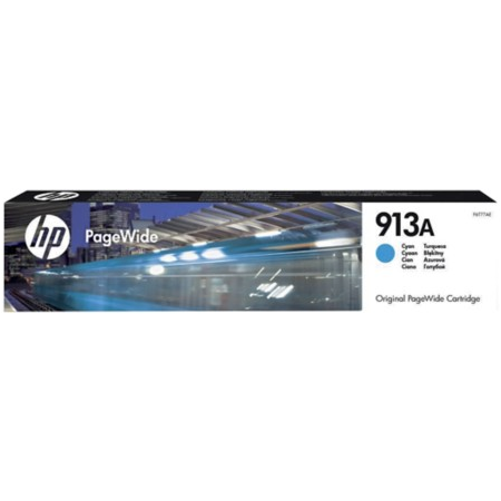 HP 913A Standard Capacity Cyan Ink Cartridge - F6T77AE (F6T77AE)