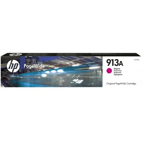 HP 913A Standard Capacity Magenta Ink Cartridge - F6T78AE (F6T78AE)