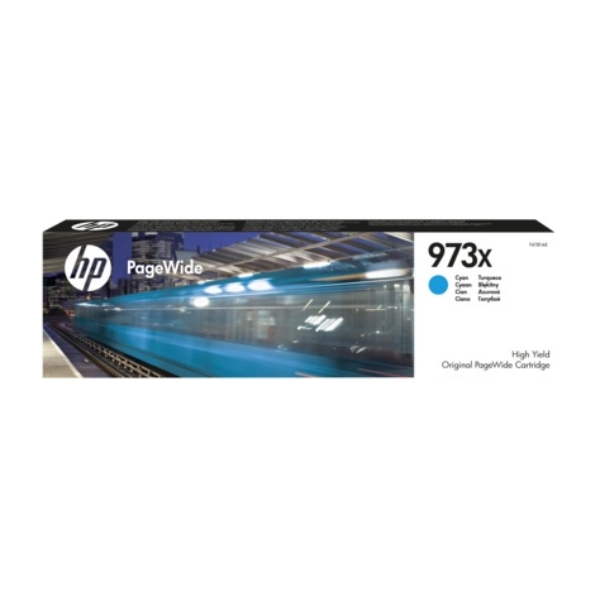 HP 973X High Capacity Cyan Ink Cartridge - F6T81AE (F6T81AE)