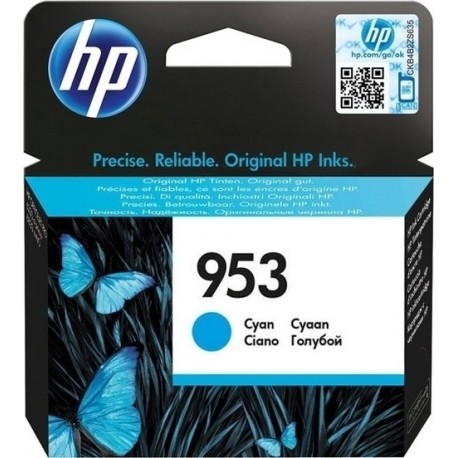 HP 953 Cyan Ink Cartridge - F6U12A