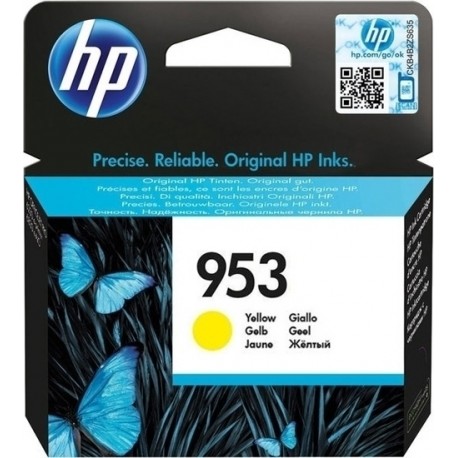 HP 953 Yellow Ink Cartridge - F6U14A (F6U14AE)