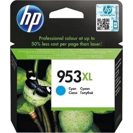 HP F6U16AE Ink Cyan 953XL Cartridge (F6U16AE)