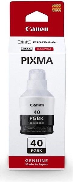 Black Canon GI-40 Ink Bottle - 3385C001 (GI-40BK)