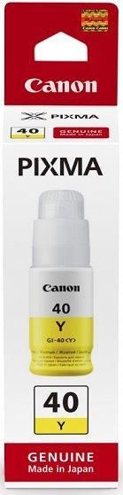 Yellow Canon GI-40 Ink Bottle - 3402C001 (GI-40Y)