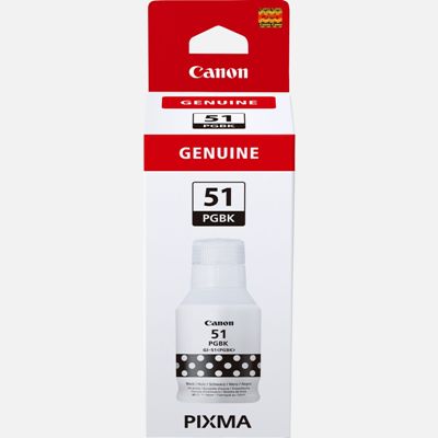 Black Canon GI-51 Ink Bottle - 4529C001 (GI-51BK)