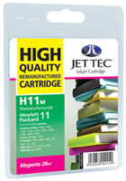Jet Tec Replacement High Capacity Magenta Ink Cartridge (Alternative to HP No 11, C4837A) (H11M)
