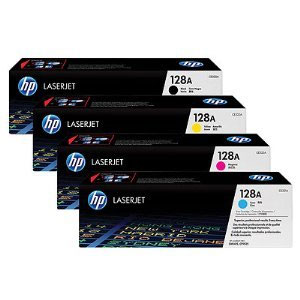 HP Quad Pack of 128A CMYK Toner Cartridge (HP 128A Quad Pack)