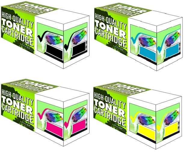 HP 201X High Capacity Compatible Multipack Toner Cartridges (HP 201X Compatible Multipack)