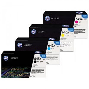 HP 645A CMYK Toner Cartridge Quad Pack (HP C9730 Multipack)