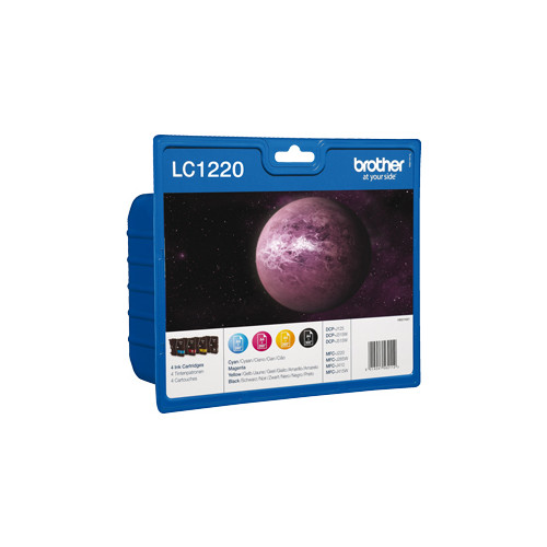 Brother LC-1220 Multipack CMYK ink Cartridges (LC1220-Multipack)
