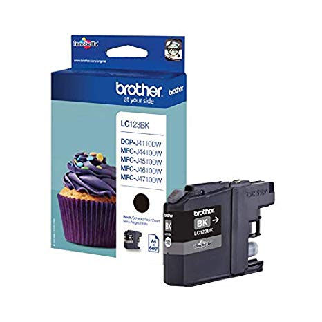 Brother LC123 Ink Cartridge Black, LC-123BK