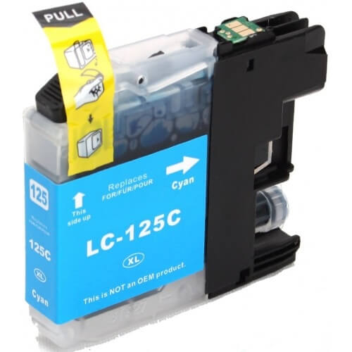 Tru Image Compatible Premium LC1240C Cyan Ink Cartridge, 19ml (1240C)