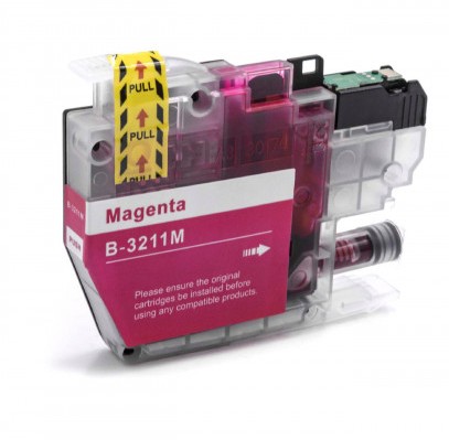 Tru Image Brother LC3211M Magneta Ink Cartridge - High Capacity Compatible LC-3211M Inkjet Printer Cartridge
