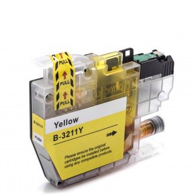 Tru Image Brother LC3211Y Yellow Ink Cartridge - High Capacity Compatible LC-3211Y Inkjet Printer Cartridge (LC3211Y-CPT)