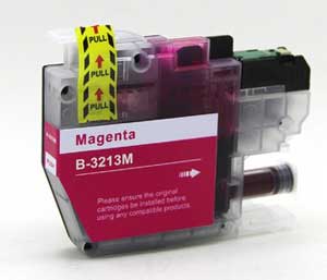 Tru Image Brother LC3213M Magneta Ink Cartridge - High Capacity Compatible LC-3213M Inkjet Printer Cartridge