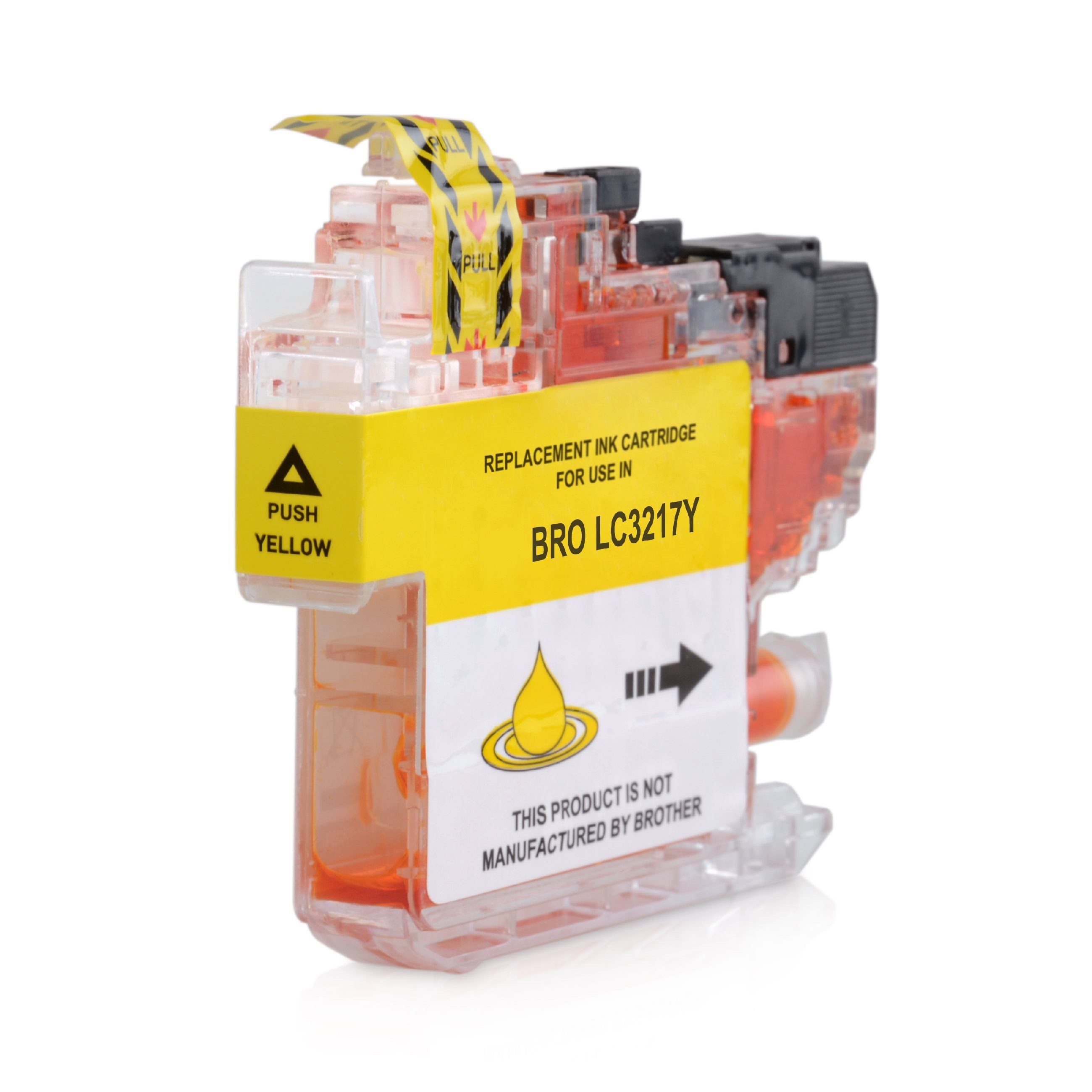 Tru Image Brother LC3217Y Yellow Ink Cartridge - Compatible LC-3217Y Inkjet Printer Cartridge