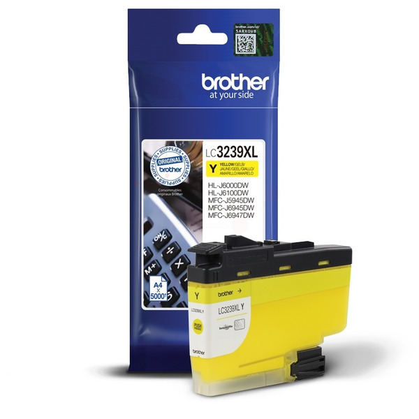 Brother LC3239XLY Ink Cartridge Yellow, LC-3239XLY Inkjet Printer Cartridge (LC3239XLY)