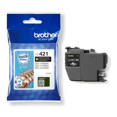 Brother Black Ink Cartridge, LC-421BK